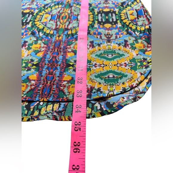 Multicolored Boho Above the knee dress, Size Large - Picture 6 of 8